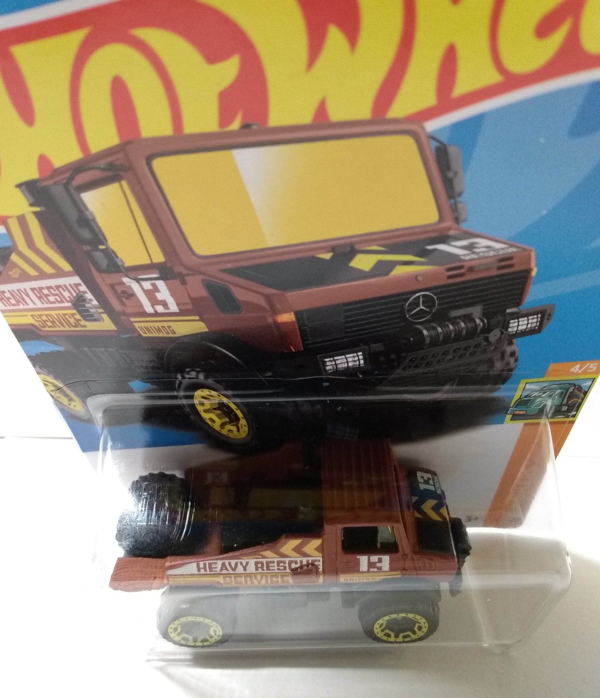 Hot Wheels 2023 HW Haulers Mercedes-Benz Unimog 1300 Truck - TulipStuff