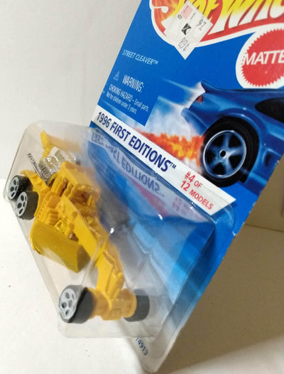 Hot Wheels 1996 First Editions Street Cleaver Collector #373 ho5w - TulipStuff