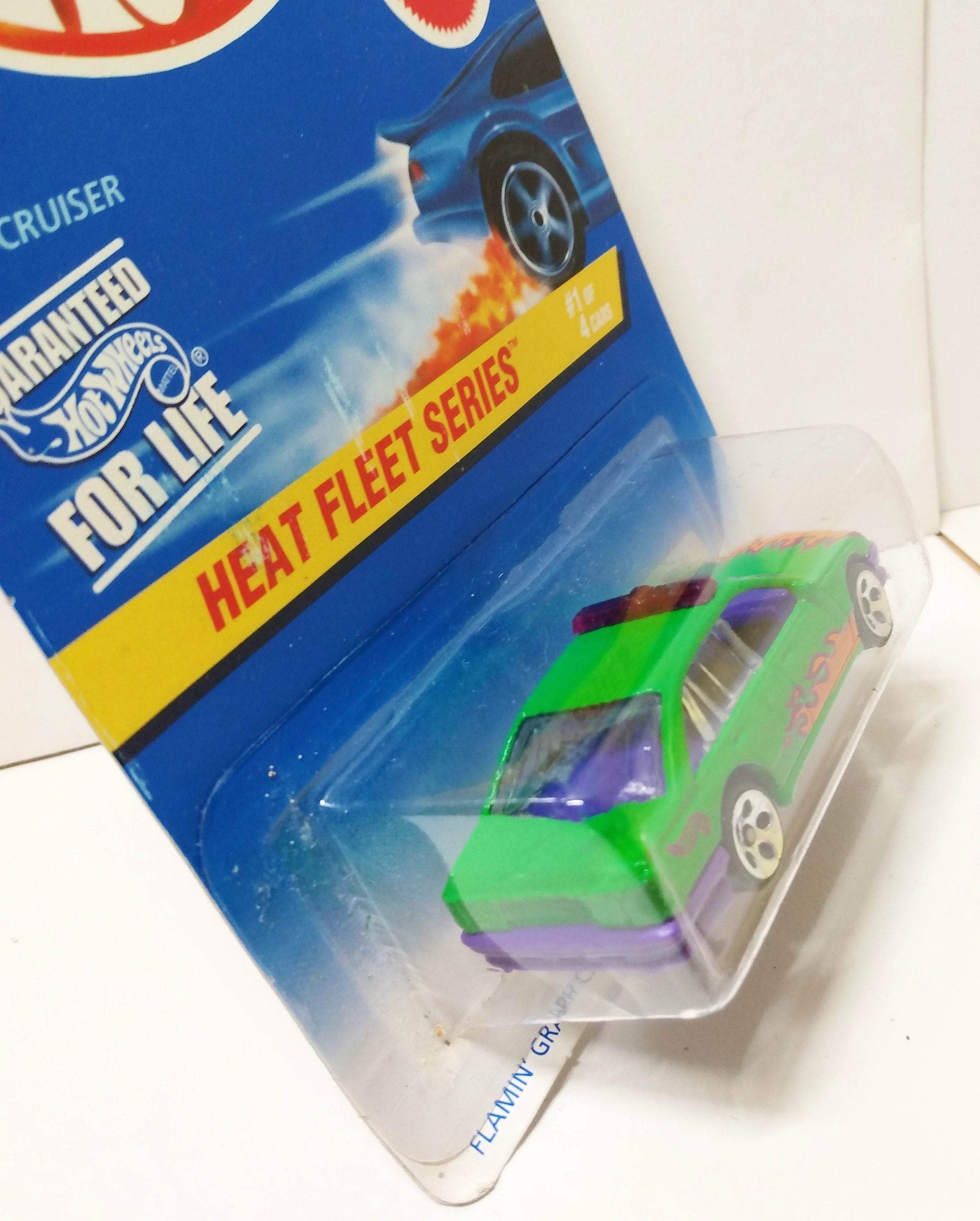 Hot Wheels Heat Fleet Collector 537 Police Cruiser Holden Commodore 1996 - TulipStuff