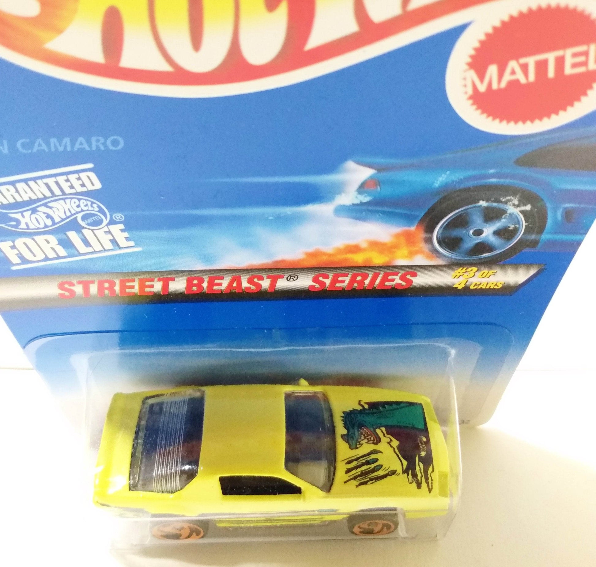 Hot Wheels Street Beast Series Collector #559 Blown Camaro Z-28 1996 - TulipStuff