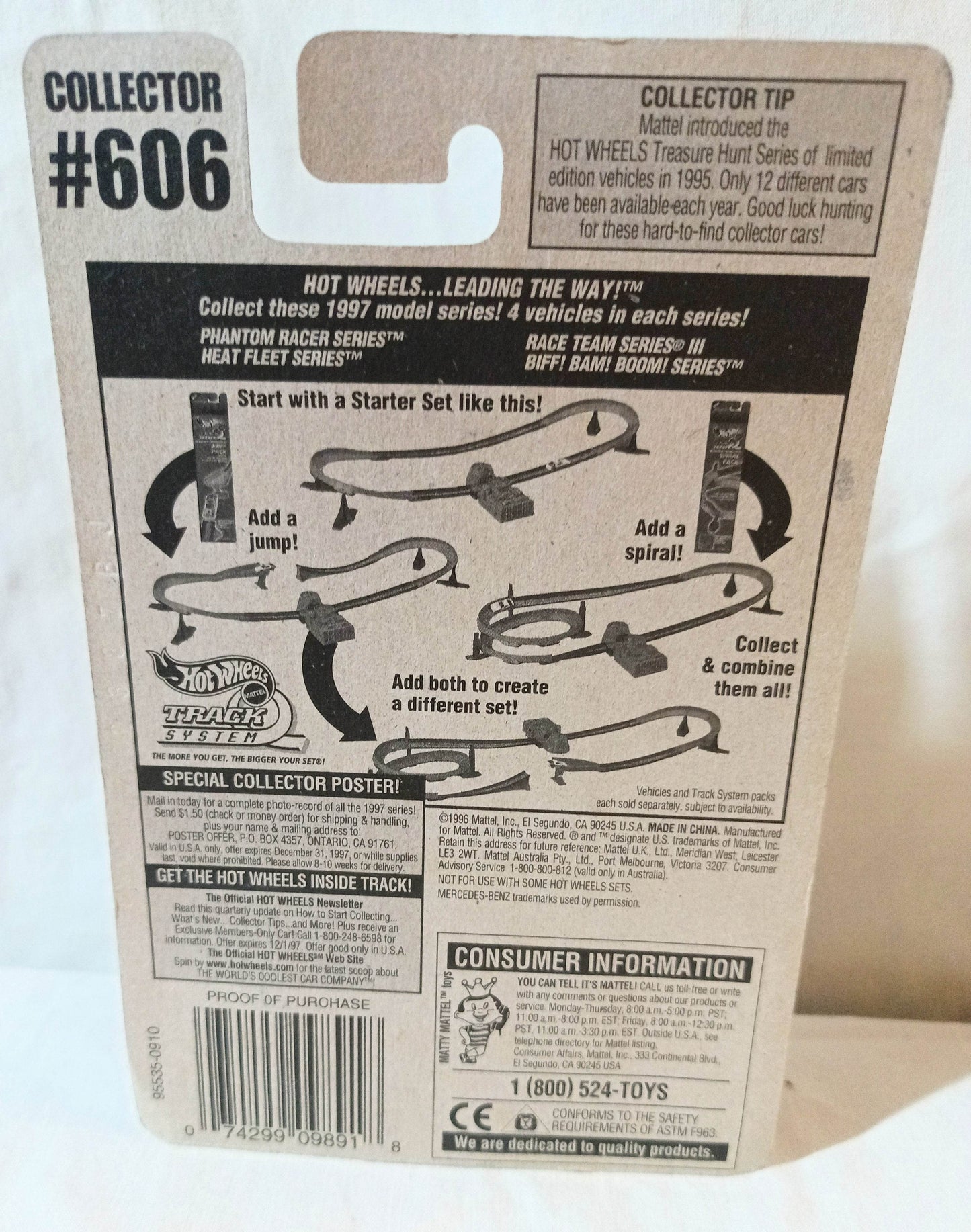 Hot Wheels Collector #606 Mercedes 300TD Station Wagon 1997 - TulipStuff