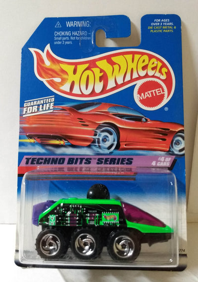 Hot Wheels Techno Bits Series Radar Ranger 1998 Collector 692 - TulipStuff