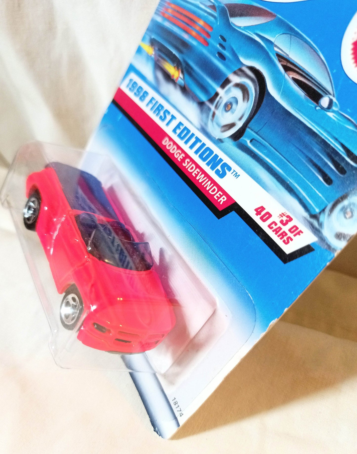 Hot Wheels 1998 First Editions Dodge Sidewinder Collector #634 - TulipStuff