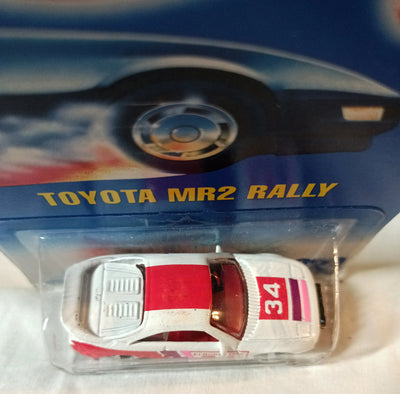 Hot Wheels Collector #233 Toyota MR2 Rally Sports Car 1996 sp3 - TulipStuff