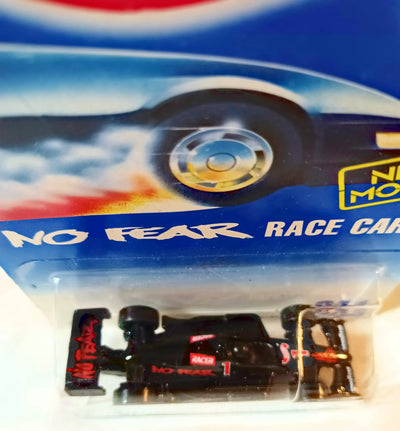 Hot Wheels Collector #244 No Fear Race Car Indy Racer sp7 1996 - TulipStuff