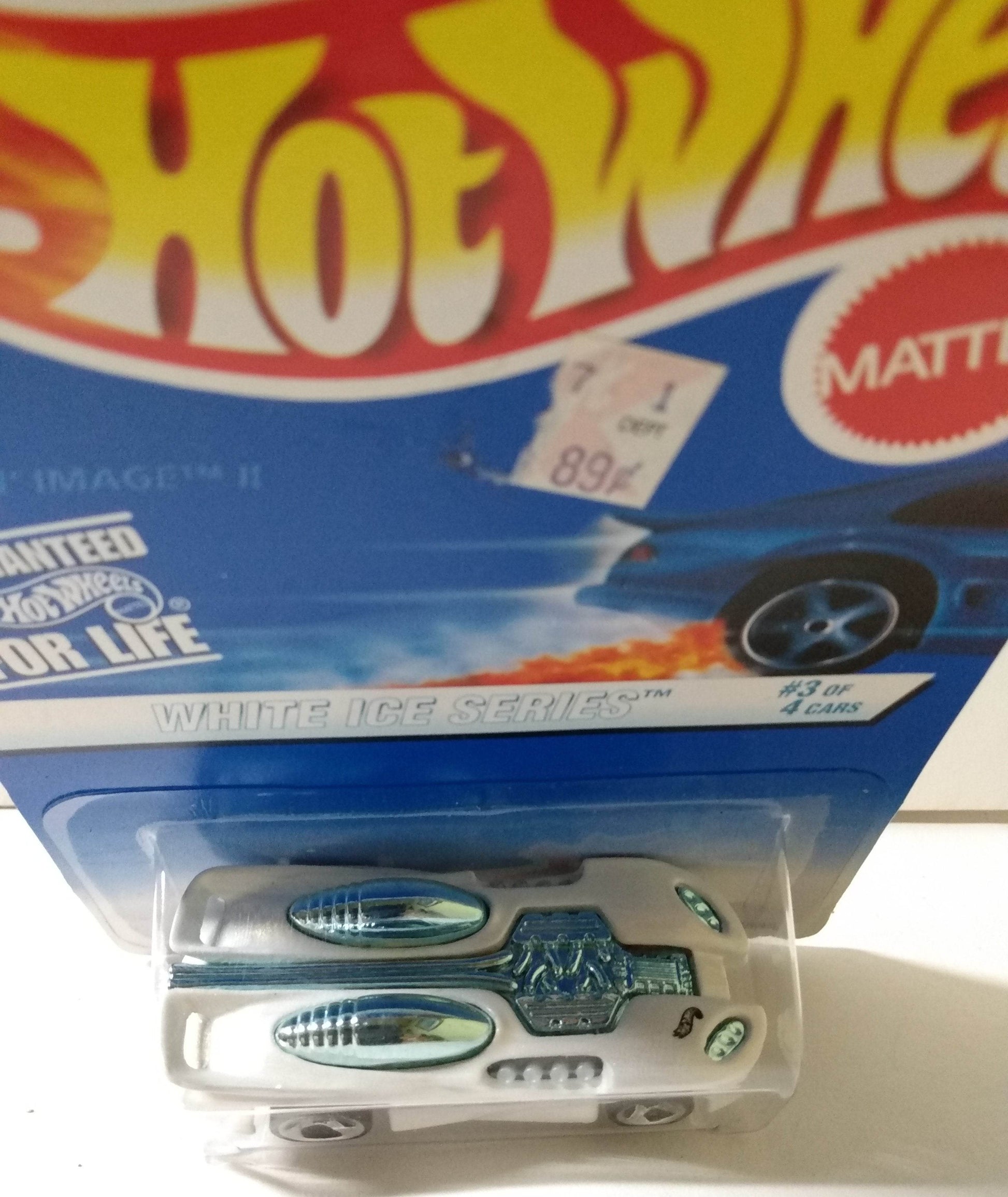 Hot Wheels Collector #563 White Ice Series Splittin Image II 1996 - TulipStuff