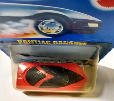 Hot Wheels Collector #75 Pontiac Banshee Diecast Metal Concept Car 1991 - TulipStuff