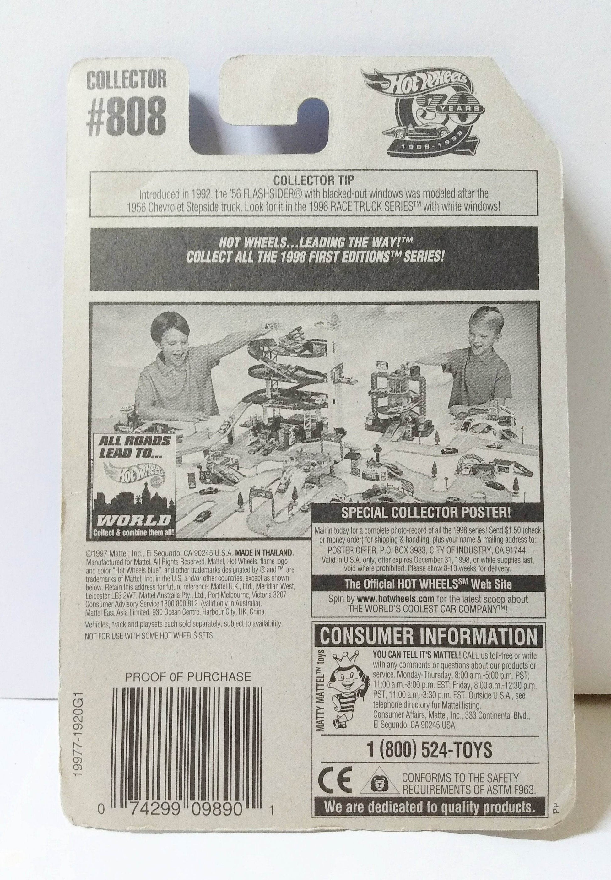 Hot Wheels Collector #808 Driven To The Max Top Fuel Dragster 1997 - TulipStuff