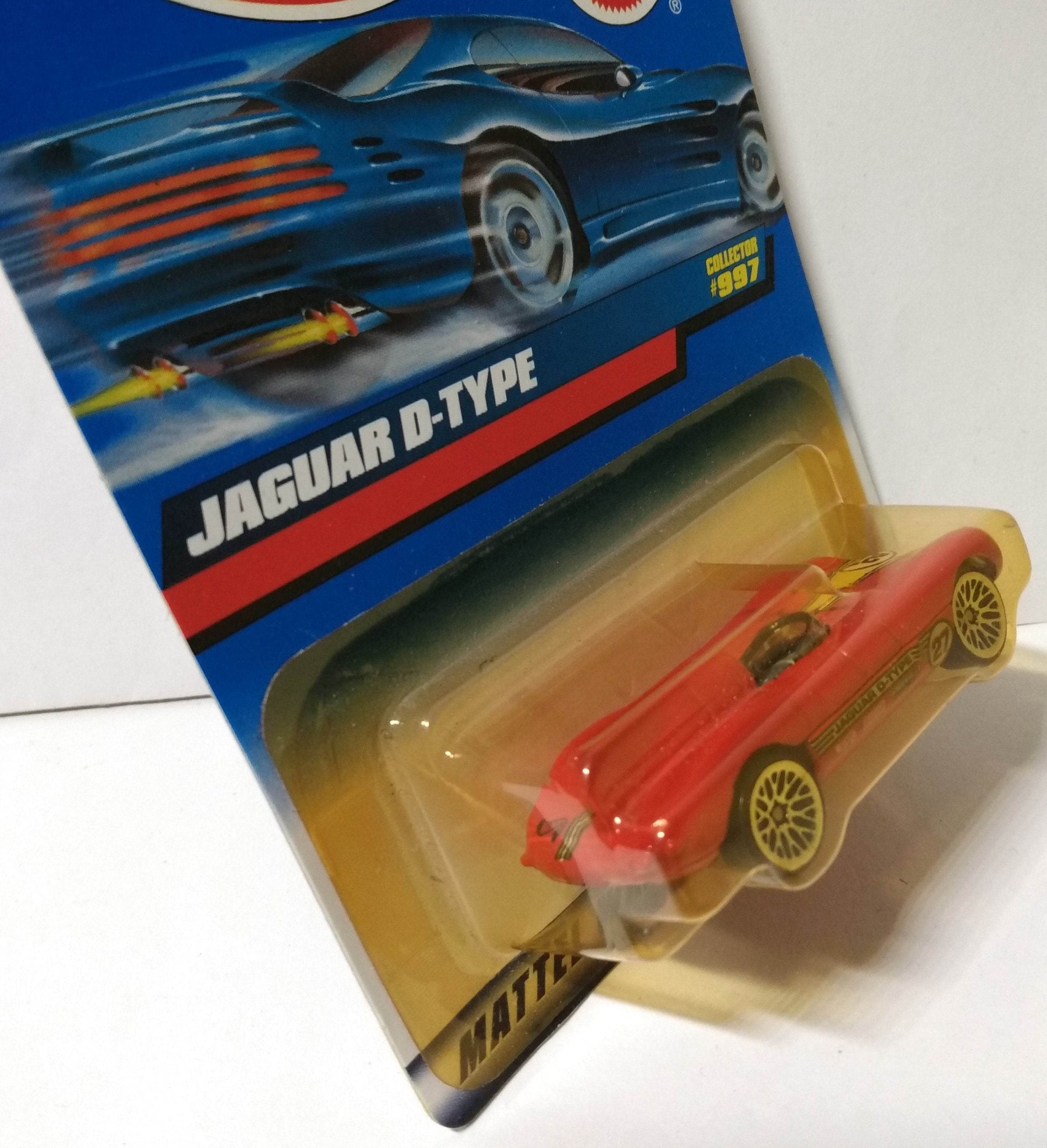 Hot Wheels Collector #997 Jaguar D-Type Racing Car 1999 - TulipStuff