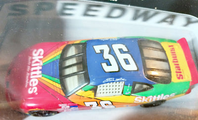 Hot Wheels Pro Racing 1998 Ernie Irvan 36 Skittles Pontiac NASCAR 1:43 - TulipStuff