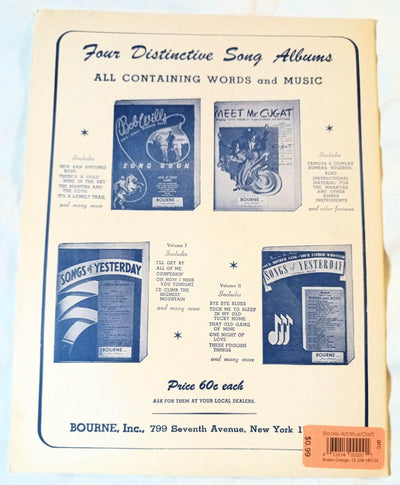 I'm Gonna Love That Guy Like He's Never Been Loved Before 1945 Sheet Music - TulipStuff
