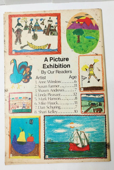 Jack and Jill Magazine Thangsgiving Issue November 1972 Manchester Bob - TulipStuff