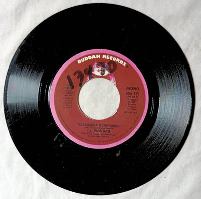 Jimmie J.J. Walker Abbadabba Honeymoon 7" Vinyl Buddah Promo 1976