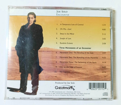 Joe Solo Encounter Album CD Greatmark 1997 - TulipStuff