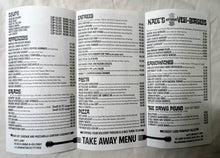 Load image into Gallery viewer, Kate's Joint Vegetarian Restaurant Avenue B NYC Takeout Menu 2007 - TulipStuff