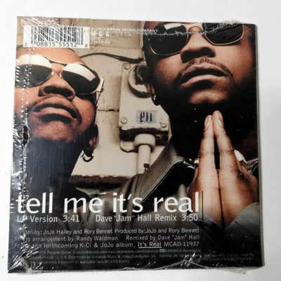 K-Ci & JoJo Tell Me It's Real Contemporary R&B Single CD MCA 1999 - TulipStuff