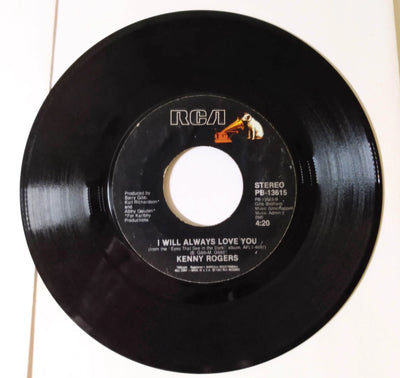 Kenny Rogers Dolly Parton Islands In The Stream 7" 45rpm Vinyl RCA 1983 - TulipStuff
