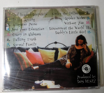 Kenya Walker Alligator Purse Nashville Album CD Reckless 1999 - TulipStuff