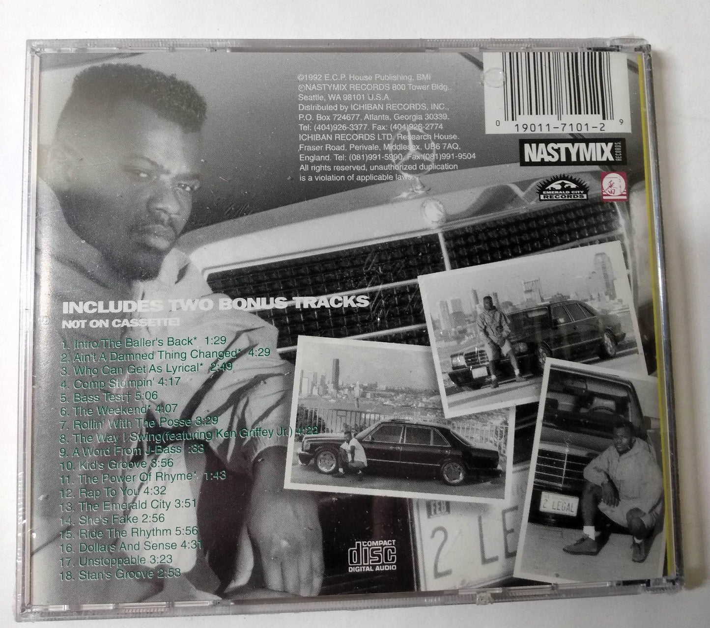 Kid Sensation The Power Of Rhyme Conscious Hip Hop Album CD 1992 - TulipStuff