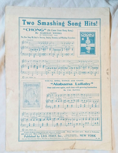 Little French Mother Good Bye Sheet Music Norman Rockwell Cover 1919 - TulipStuff