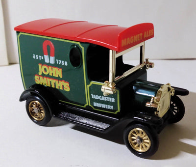 Lledo DG6 John Smith's Tadcaster Brewery 1920 Ford Model T Van England - TulipStuff