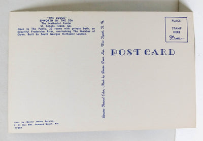 The Lodge Epworth By The Sea Methodist Center St Simons Island Georgia 1950's - TulipStuff