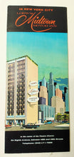 Load image into Gallery viewer, New York City Loew's Midtown Motor Inn 8th Ave 48th-49th 1964 Brochure - TulipStuff