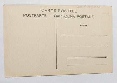 Lugano col Monte San Salvatore Switzerland Postcard 1910's - TulipStuff