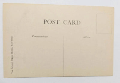 The Maid's Head Hotel Norwich Norfolk England Postcard 1940's - TulipStuff