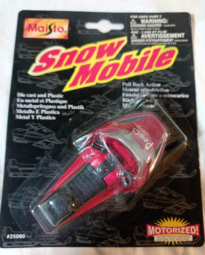 Maisto Snowmobile Power GT-2 Motorized Pull Back Action #25080 1997 - TulipStuff