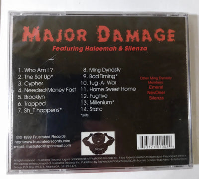 Major Damage Ming Dynasty Brooklyn NYC Gangsta Rap Album CD 1999