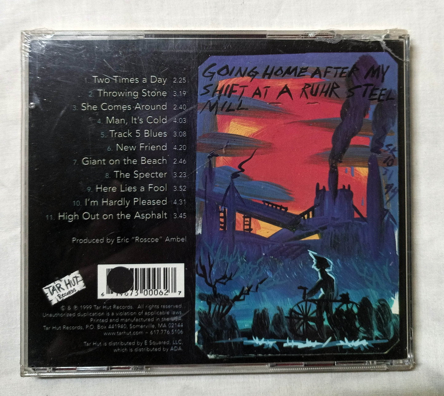 Martin's Folly Man It's Cold NYC Indie Country Rock Album CD 1999