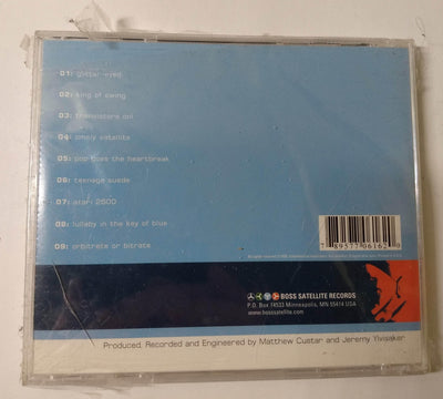 Matthew Custar Lullabies In The Key Of Blue Indie Rock Album CD 2001 - TulipStuff