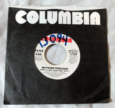 Maynard Ferguson Gonna Fly Now Theme From Rocky 7" Vinyl 1977 Promo - TulipStuff