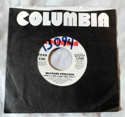 Maynard Ferguson Gonna Fly Now Theme From Rocky 7" Vinyl 1977 Promo - TulipStuff