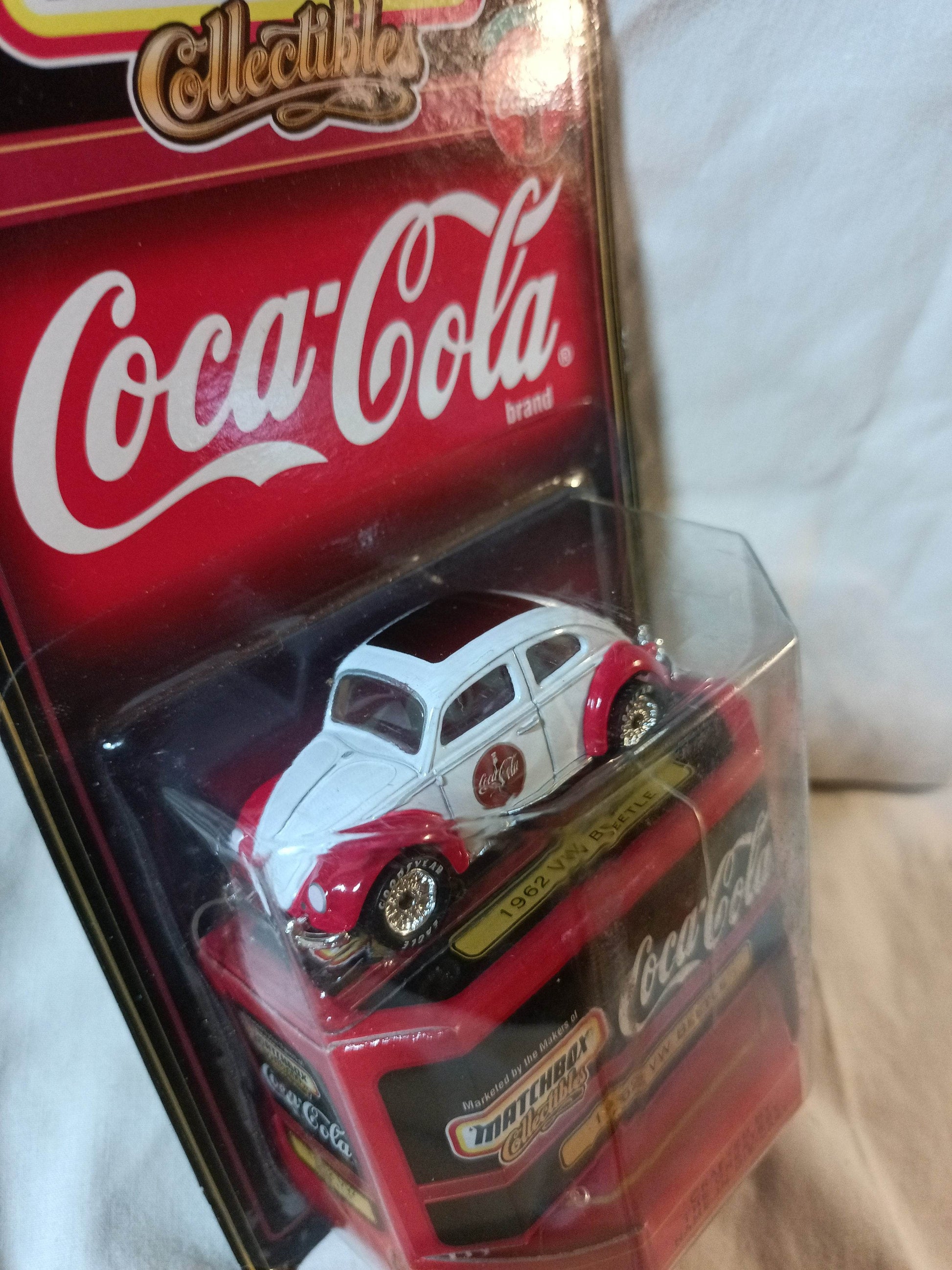 Matchbox Collectibles Coca-Cola Collection 1962 VW Beetle Volkswagen - TulipStuff