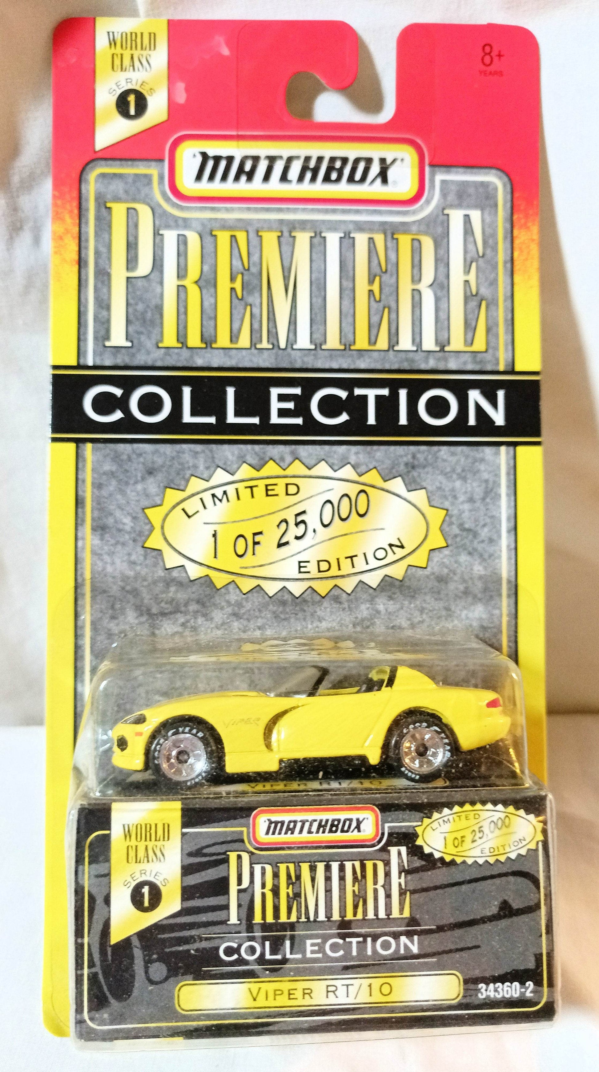 Matchbox Premiere Collection Dodge Viper RT/10 Ltd Edition 1995 - TulipStuff