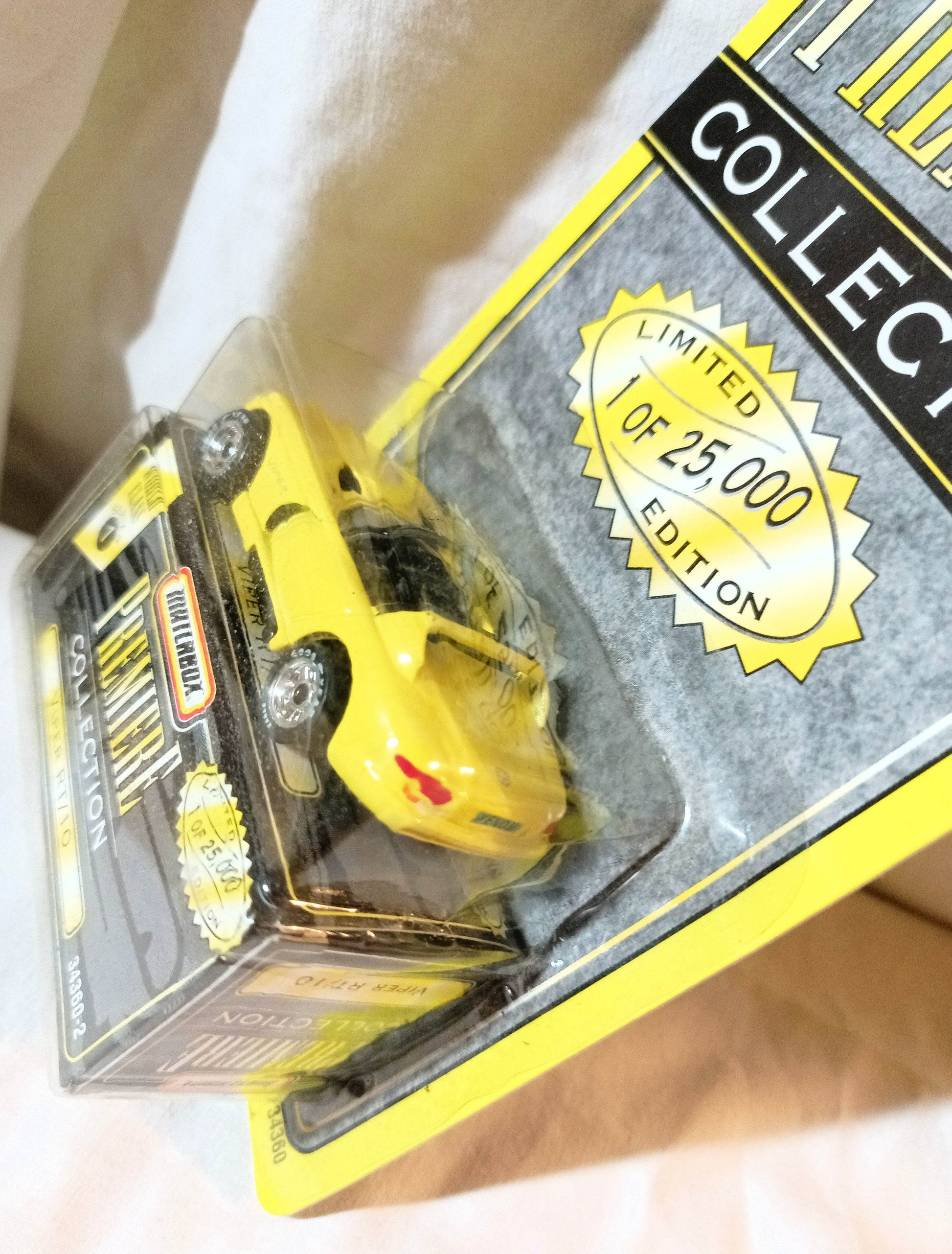 Matchbox Premiere Collection Dodge Viper RT/10 Ltd Edition 1995 - TulipStuff