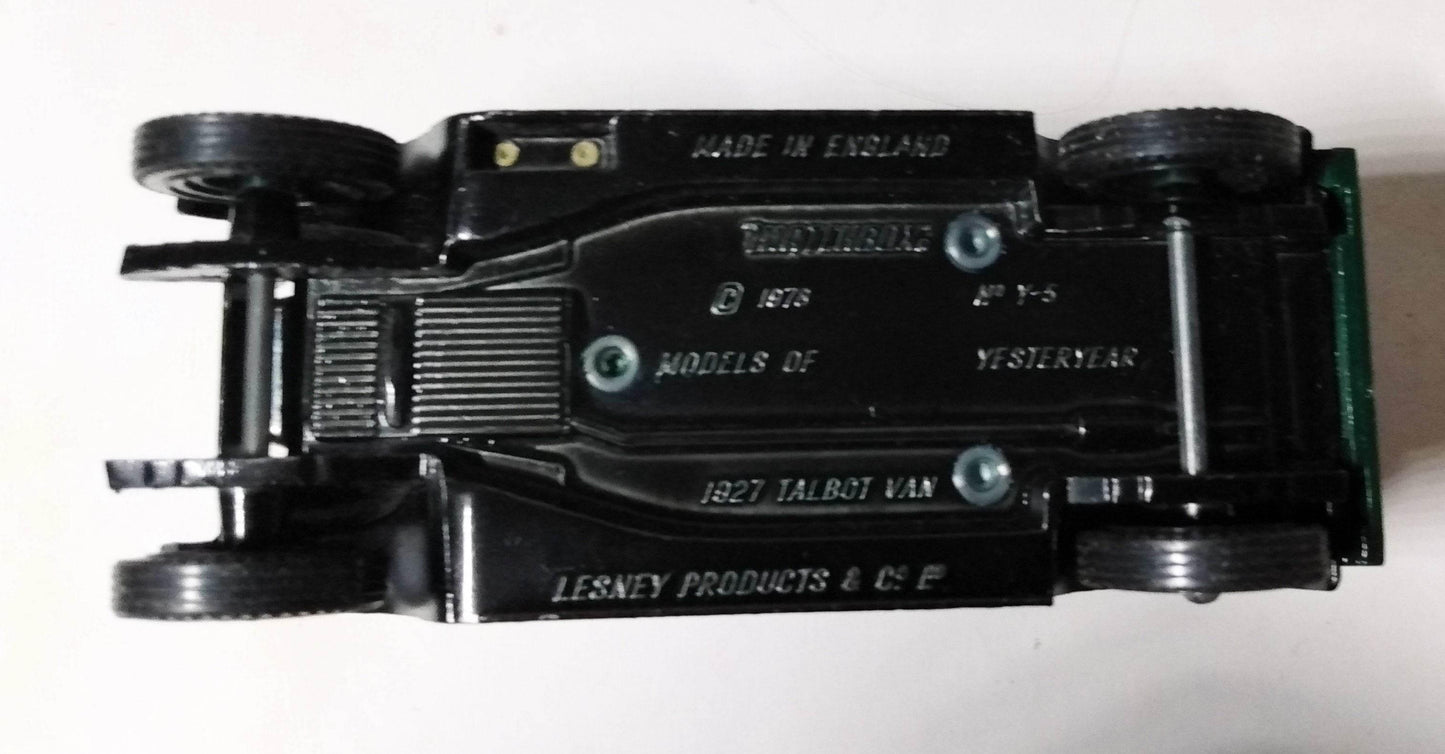 Matchbox Models of Yesteryear Y5 1927 Talbot Van Lipton's Tea England - TulipStuff