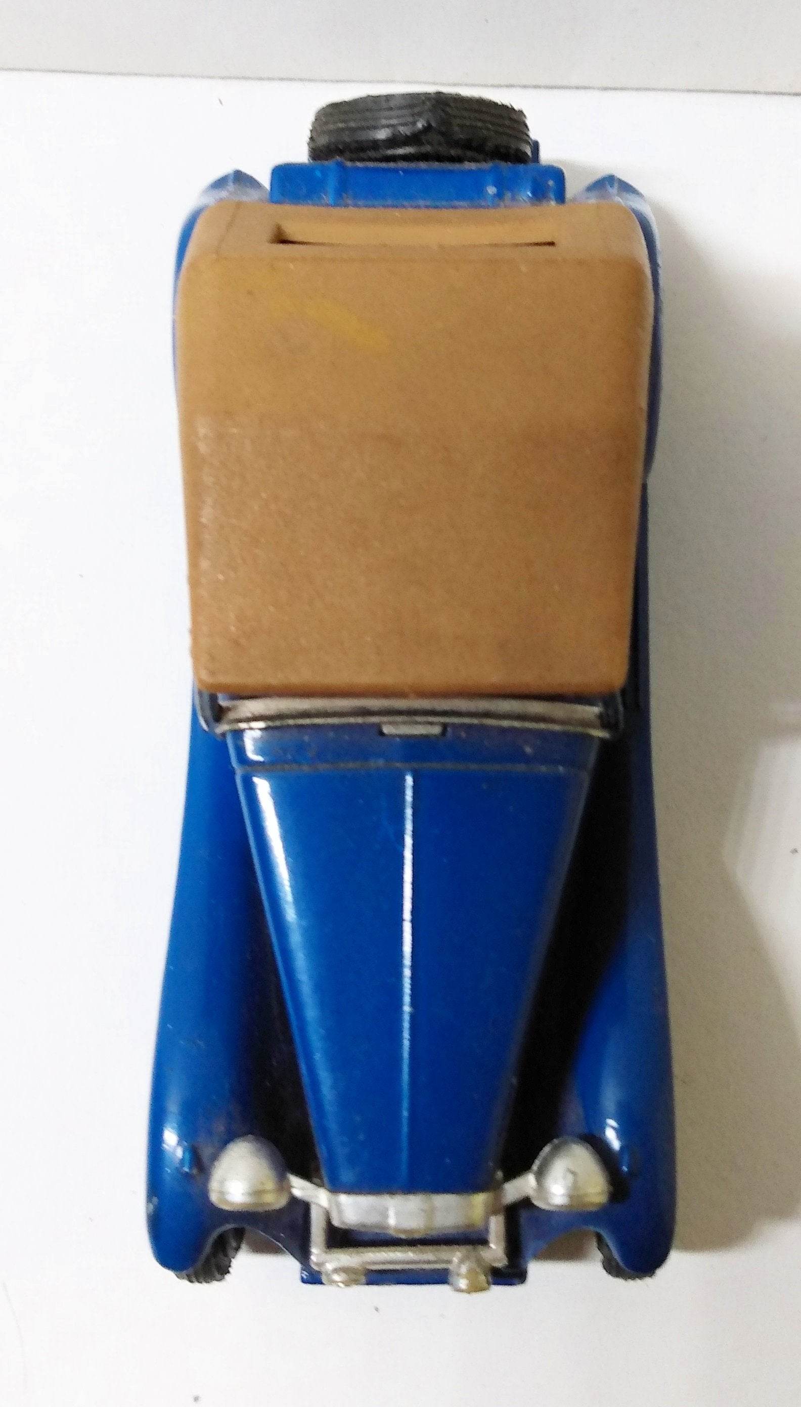 Lesney Matchbox Models of Yesteryear Y8 1945 MG TC black seats - TulipStuff