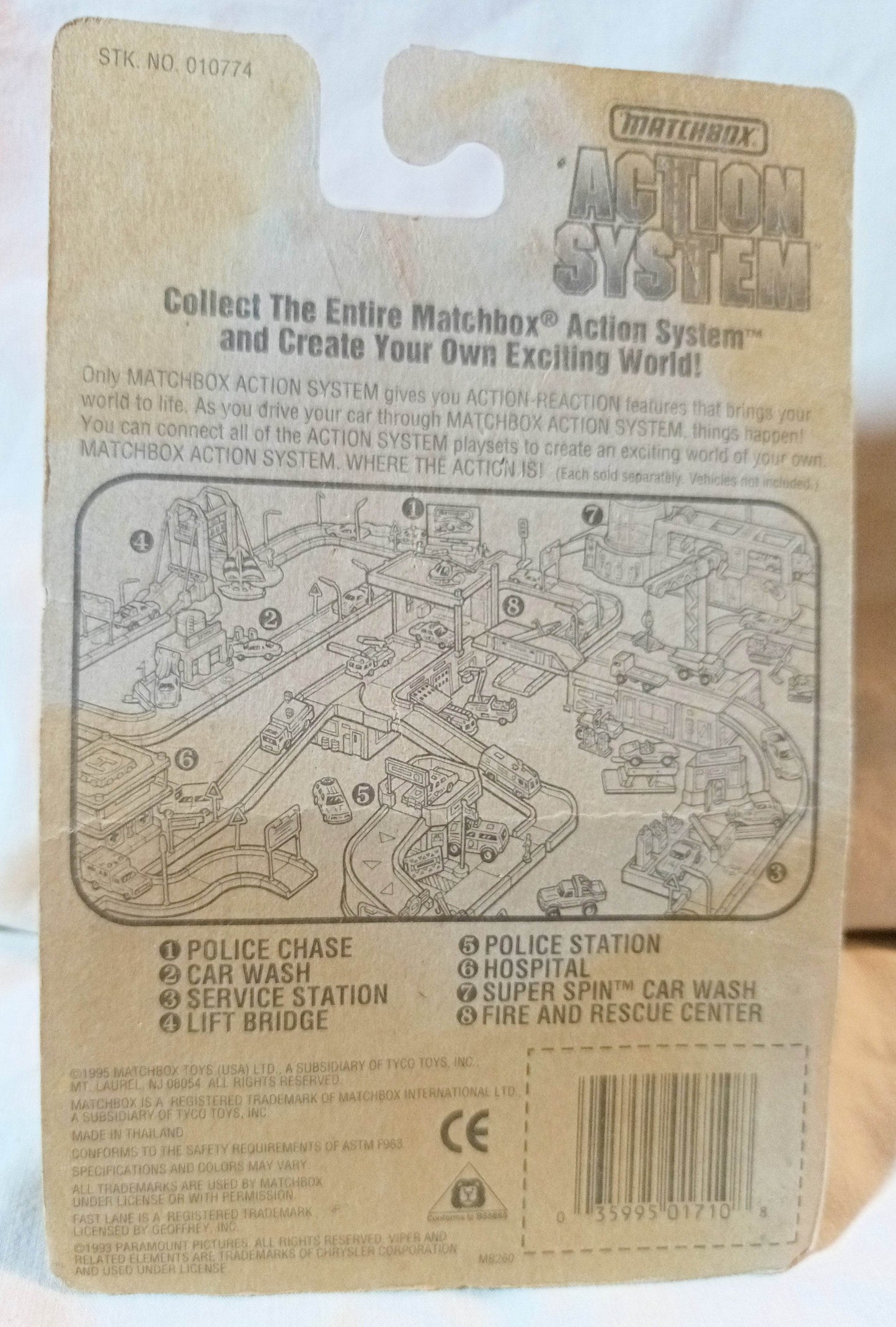 Matchbox #10 Dodge Viper RT/10 Sports Car Superfast 1996 - TulipStuff