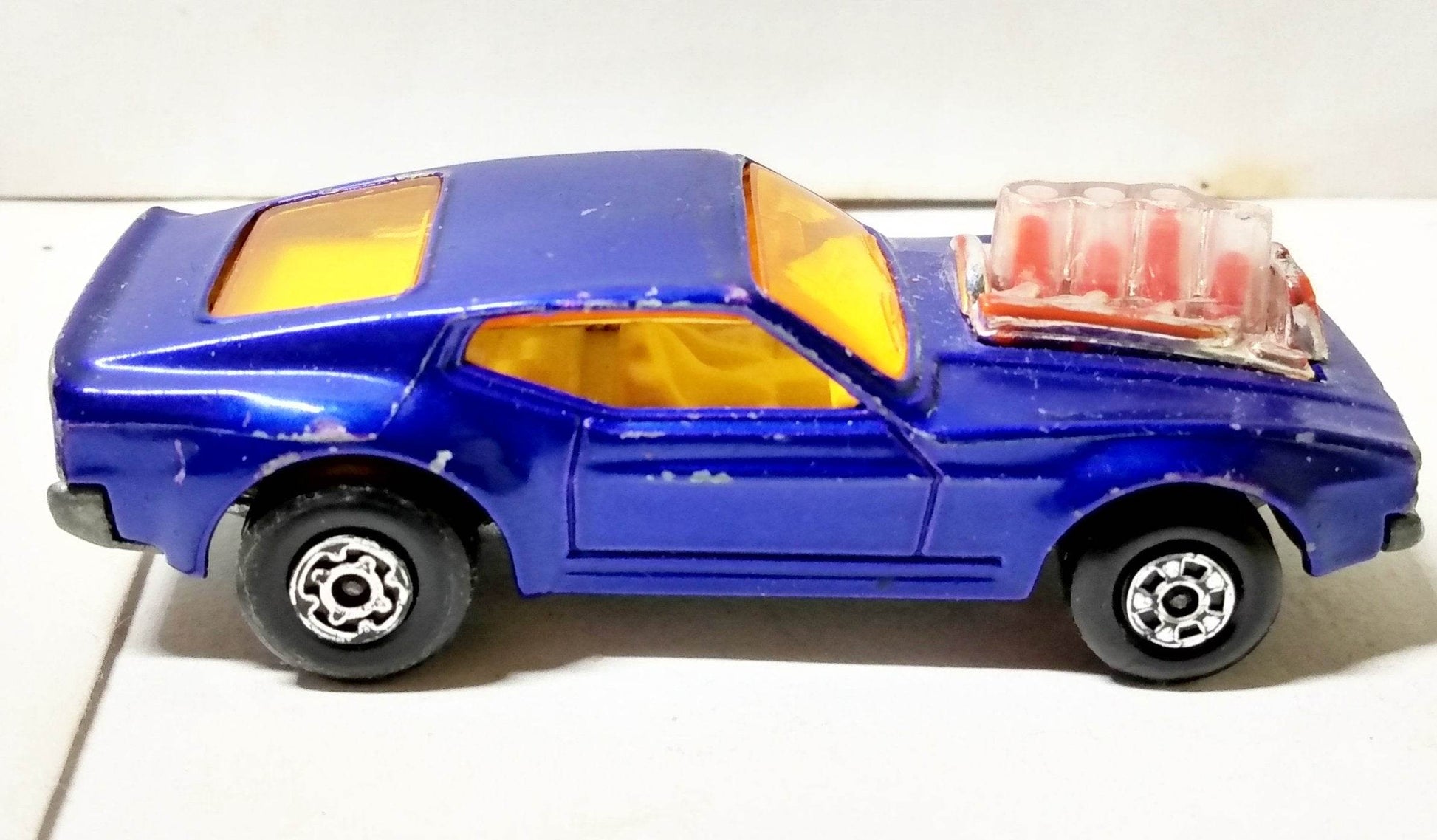 Lesney Matchbox 10 Mustang Rola-matics Piston Popper Superfast 1973 - TulipStuff