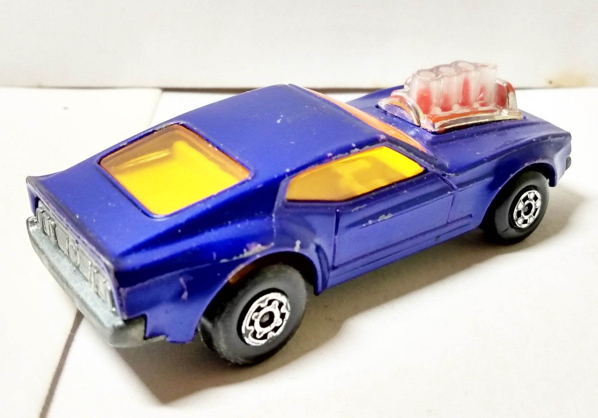 Lesney Matchbox 10 Mustang Rola-matics Piston Popper Superfast 1973 - TulipStuff