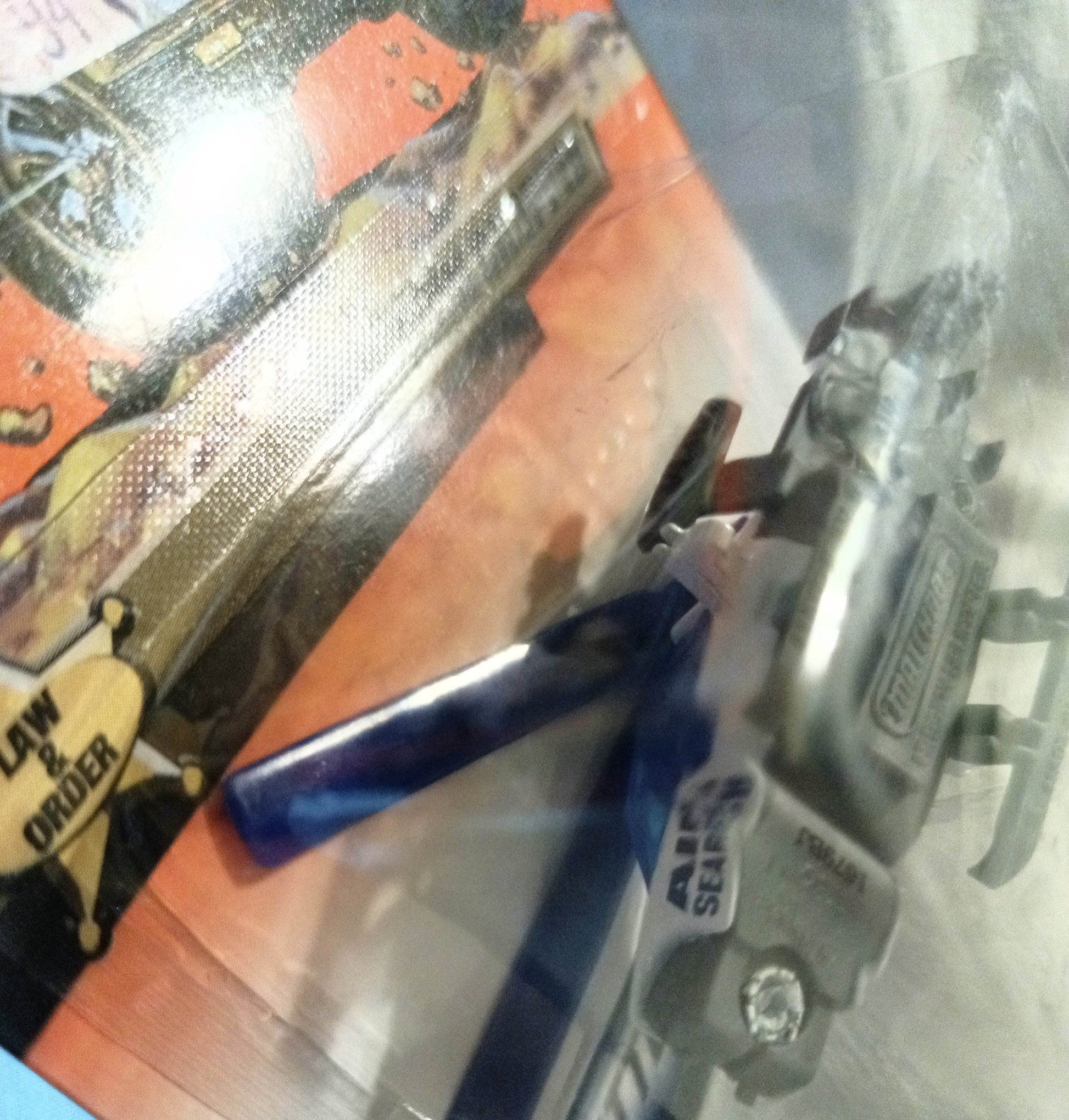 Matchbox #31 Law and Order Mission Helicopter 1999 Error Card - TulipStuff