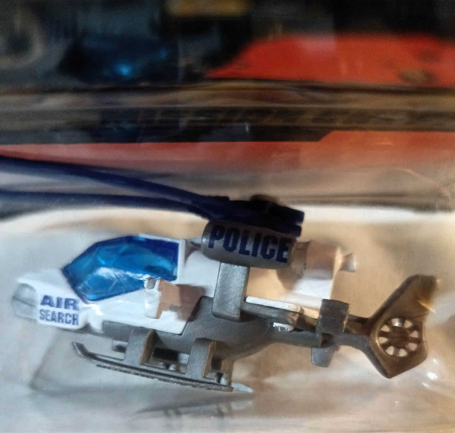 Matchbox #31 Law and Order Mission Helicopter 1999 Error Card - TulipStuff