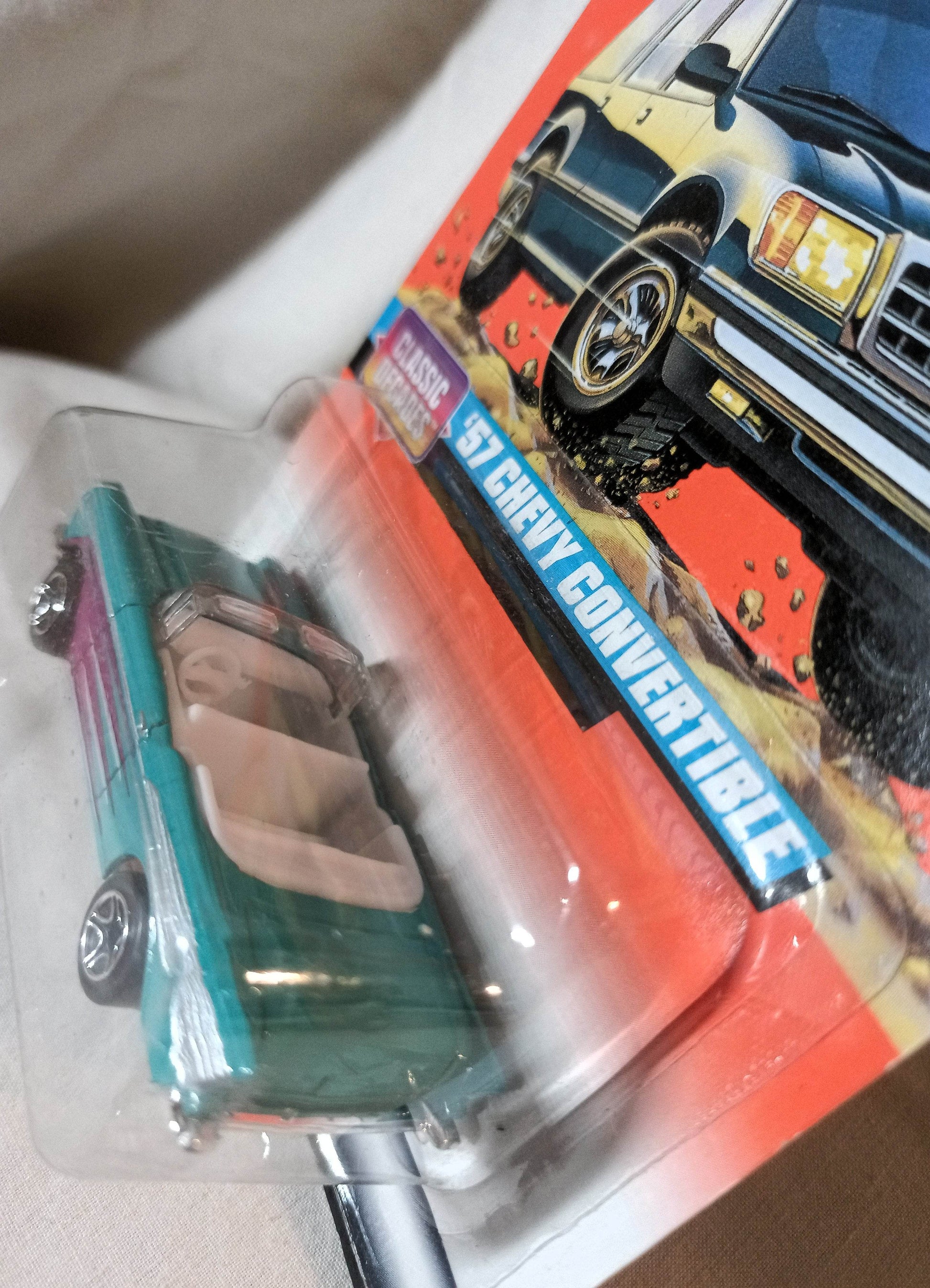 Matchbox 36 '57 Chevy Convertible Classic Decades 1998 - TulipStuff