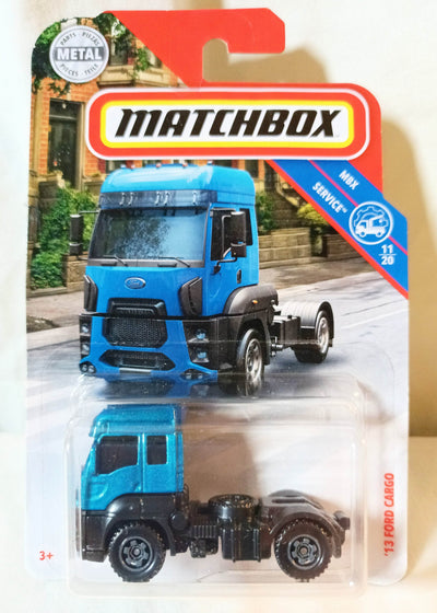 Matchbox #37 '13 Ford Cargo Truck Cab MBX Service 2018 - TulipStuff