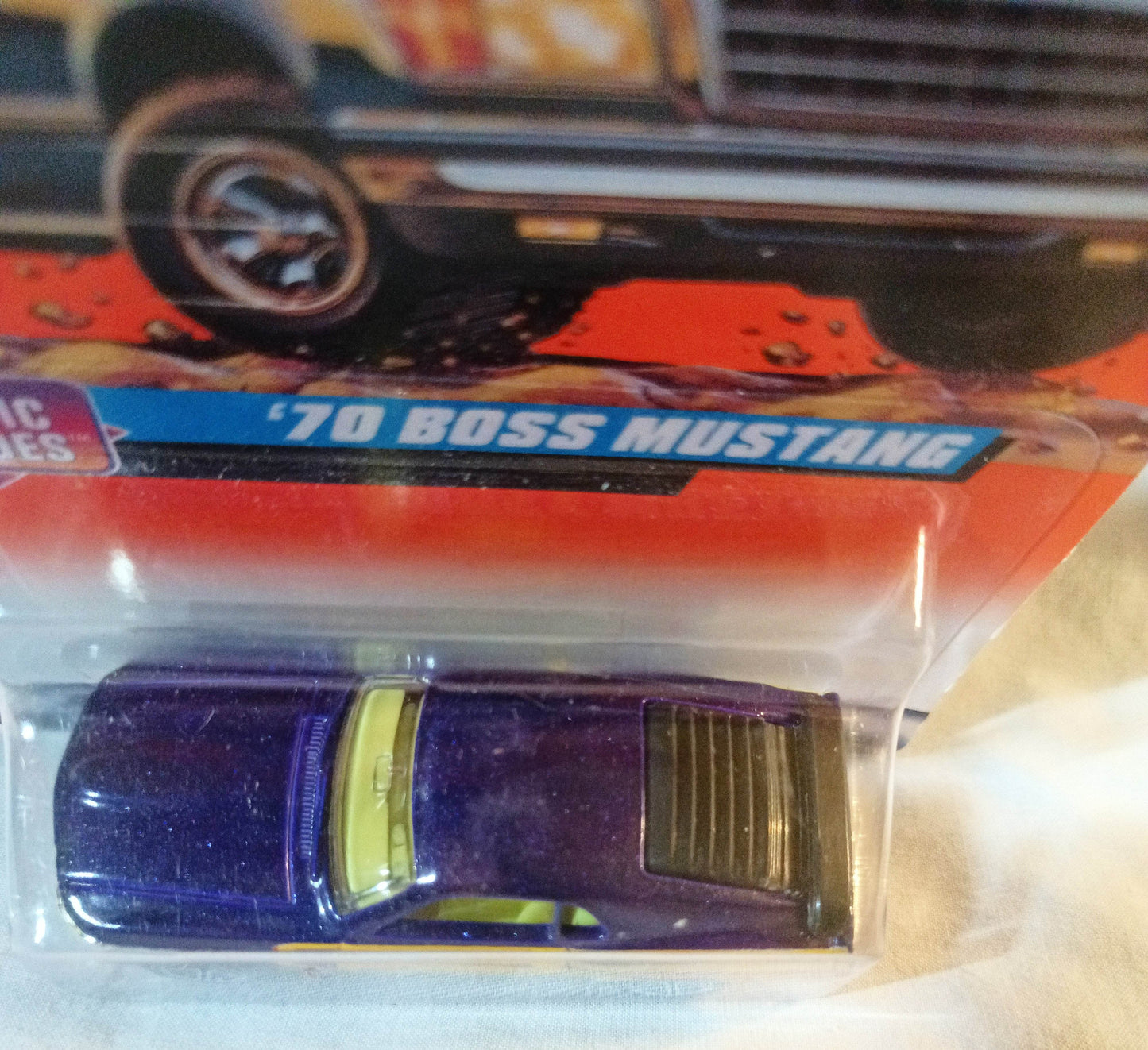 Matchbox #37 Ford '70 Boss Mustang Classic Decades Series 1998 - TulipStuff