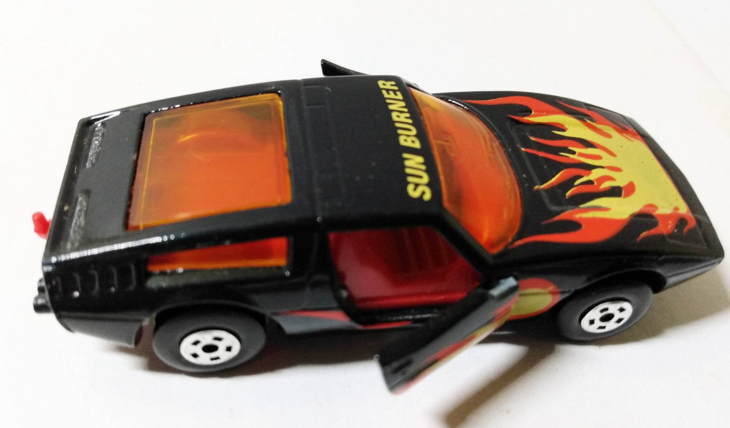 Lesney Matchbox 37 Sun Burner Maserati Bora Superfast Hong Kong 1982 - TulipStuff