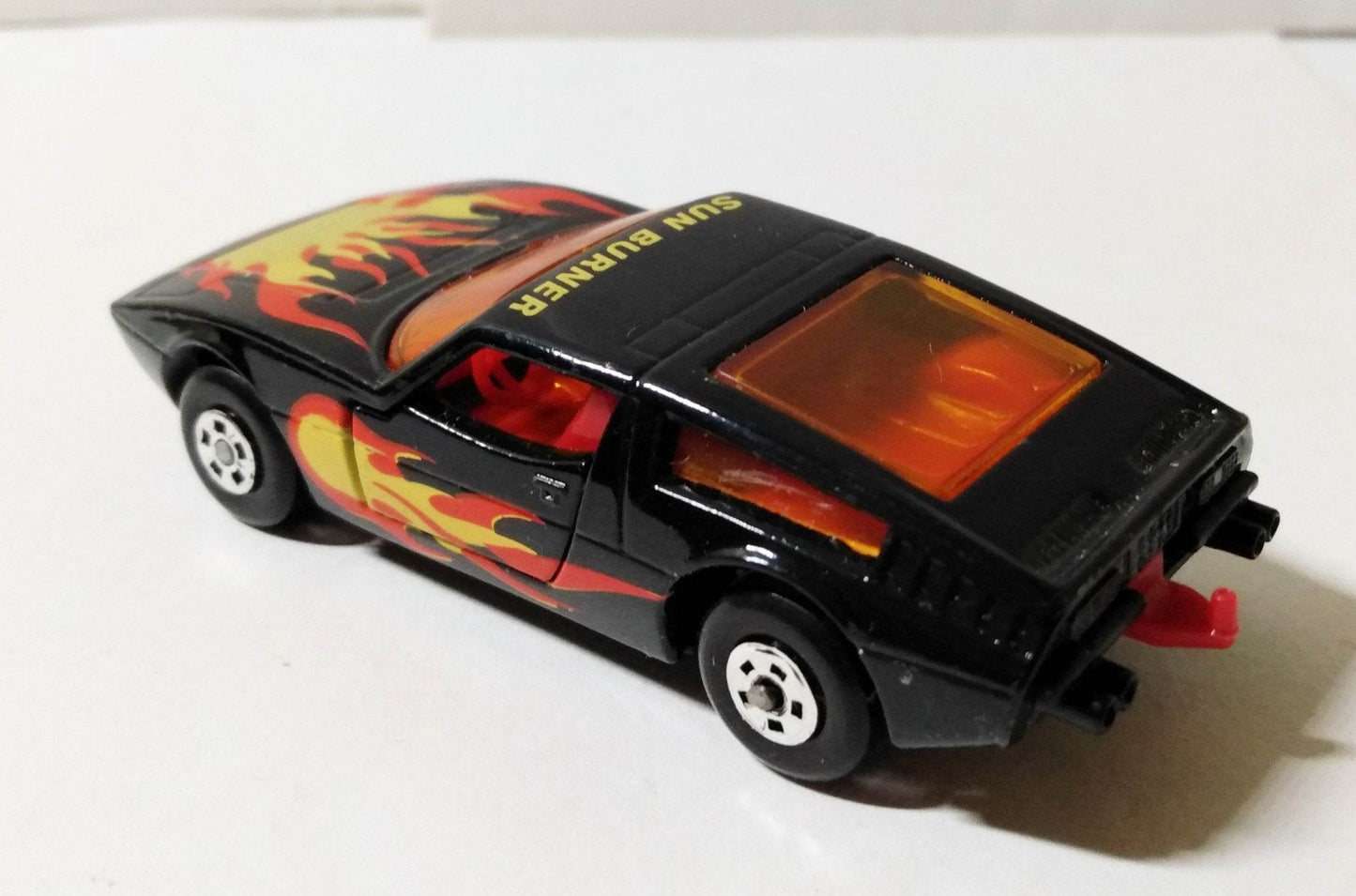 Lesney Matchbox 37 Sun Burner Maserati Bora Superfast Hong Kong 1982 - TulipStuff
